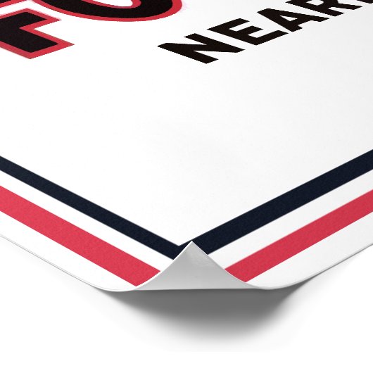 Oom Sam "Ik wil je" Poster (Hoek)