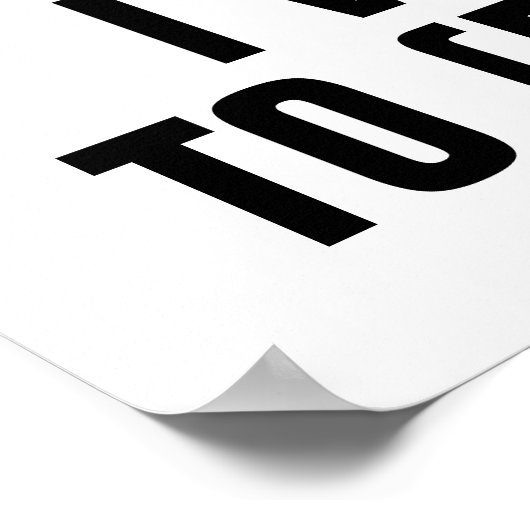 Oom Sam "Ik wil je"  Poster (Hoek)