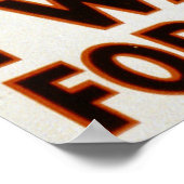 Oom Sam - Ik wil je Poster (Hoek)