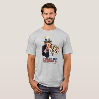 Oom Sam Ik Wil Je Voor Route 66 T-Shirt