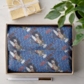Oom Sam Ik Wil Jou Met Sterren En Strepen  Tissuepapier (Geschenk)