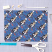 Oom Sam Ik Wil Jou Met Sterren En Strepen  Tissuepapier (Craft)