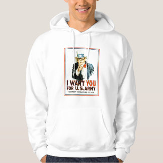 Oom Sam ik wil jullie leger Hoodie