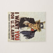 oom Sam ik wil jullie WWI Propaganda VS Legpuzzel (Horizontaal)