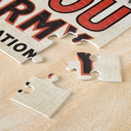  oom Sam ik wil jullie WWI Propaganda VS Legpuzzel (Zijkant)