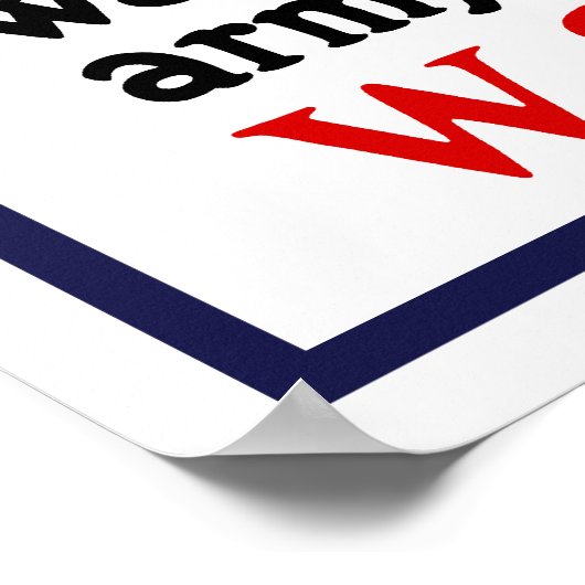 Oom Sam — ik zeg je Poster (Hoek)