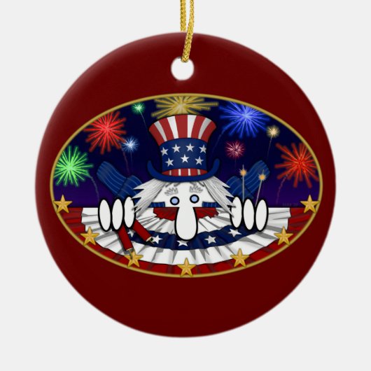 oom Sam Kilroy Ornament (Voorkant)