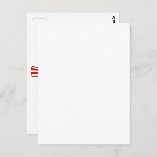 Oom Sam kreeg ze van de hervorming. Briefkaart (Voorkant / Achterkant)