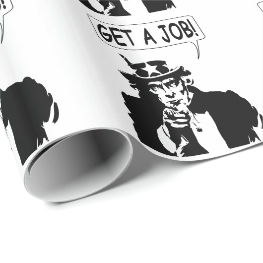 oom Sam krijgt een baan Cadeaupapier (Rol Hoek)