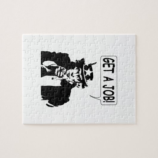 oom Sam krijgt een baan Legpuzzel (Horizontaal)