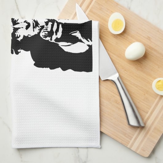 oom Sam krijgt een baan Theedoek (Quarter Fold)