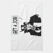 oom Sam krijgt een baan Theedoek (Verticaal)