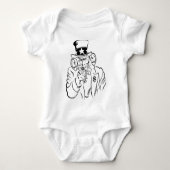 Oom Sam luistert Romper (Voorkant)