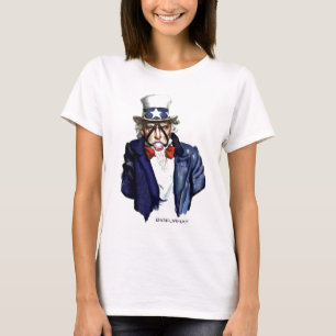 oom-sam met obama-bal t-shirt