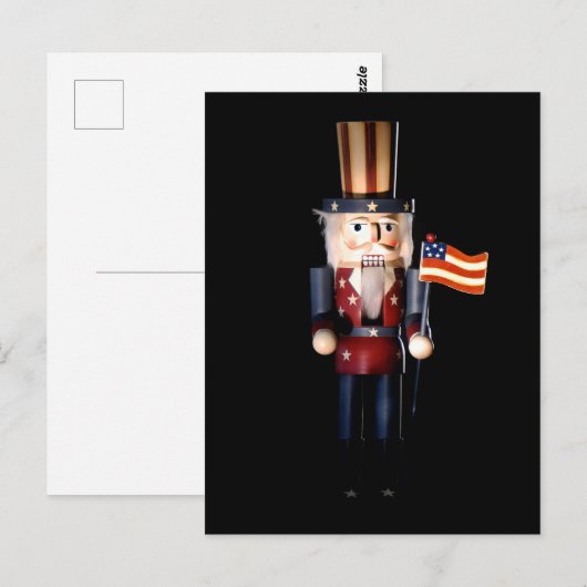 oom Sam Nutkraker Briefkaart (Voorkant / Achterkant)