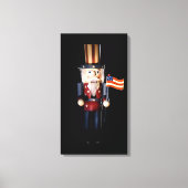 oom Sam Nutkraker Canvas Afdruk (Voorkant)