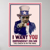 Oom Sam Obama Poster (Voorkant)