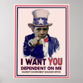 Oom Sam Obama Poster (Voorkant)