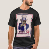 Oom Sam Obama T-Shirt (Voorkant)