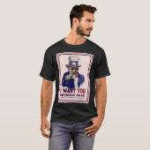 Oom Sam Obama T-Shirt (Voorkant volledig)