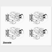 Oom Sam Ovale Sticker (Vel)