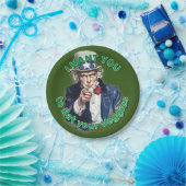 oom Sam Papieren Bordje (Feest)