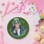 oom Sam Papieren Bordje (Feest)