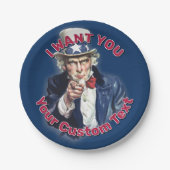 oom Sam Papieren Bordje (Voorkant)