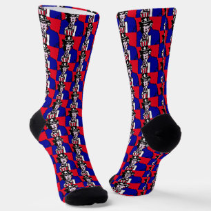 oom Sam Patriotic Sokken