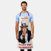 Oom Sam Personalize Schort (Gedragen)