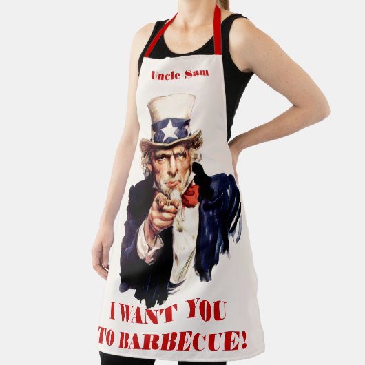 Oom Sam Personalize Schort (Insitu)