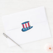 oom Sam Pet Ronde Sticker (Envelop)
