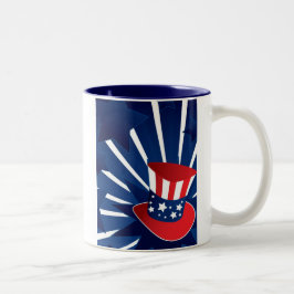 oom Sam pet Tweekleurige Koffiemok