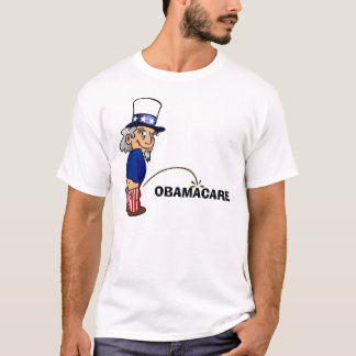 Oom Sam pingelt op Obamacare T-shirt