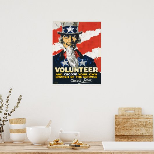oom Sam Poster (Keuken)