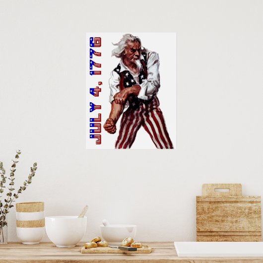 oom Sam Poster (Keuken)