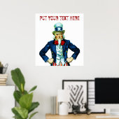 oom Sam ~  Poster (Thuiskantoor)