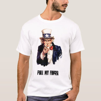 Oom_Sam_(richt_vinger), PULL ... - Gepersonaliseer T-shirt