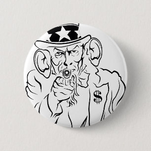 Oom Sam Ronde Button 5,7 Cm