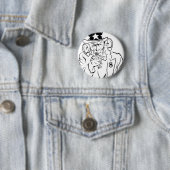 Oom Sam Ronde Button 5,7 Cm (In situ)