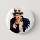 oom Sam Ronde Button 5,7 Cm (Voorkant)