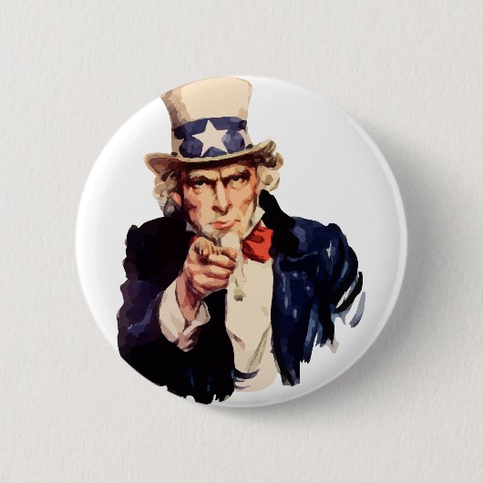 oom Sam Ronde Button 5,7 Cm (Voorkant)