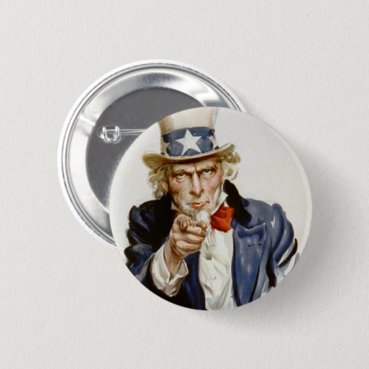 oom Sam Ronde Button 5,7 Cm (Voorkant /achterkant)