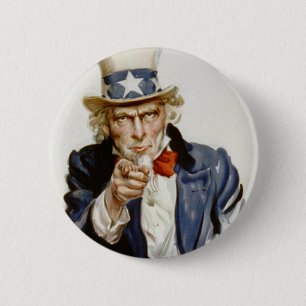 oom Sam Ronde Button 5,7 Cm