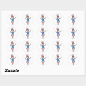 oom Sam Ronde Sticker (Vel)