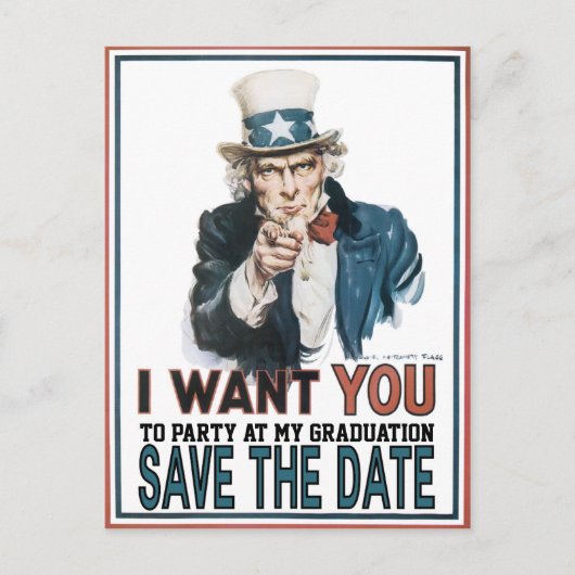  oom Sam Save The Date Announounding Aankondigingskaart (Voorkant)
