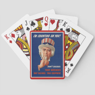 oom Sam Security-spelkaarten Pokerkaarten