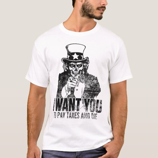 Oom Sam Skull Shirt (Voorkant)