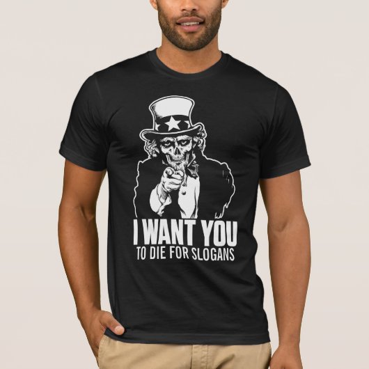 Oom Sam Skull Shirt (Voorkant)