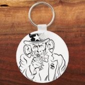 Oom Sam-sleutelhanger Sleutelhanger (Voorkant)